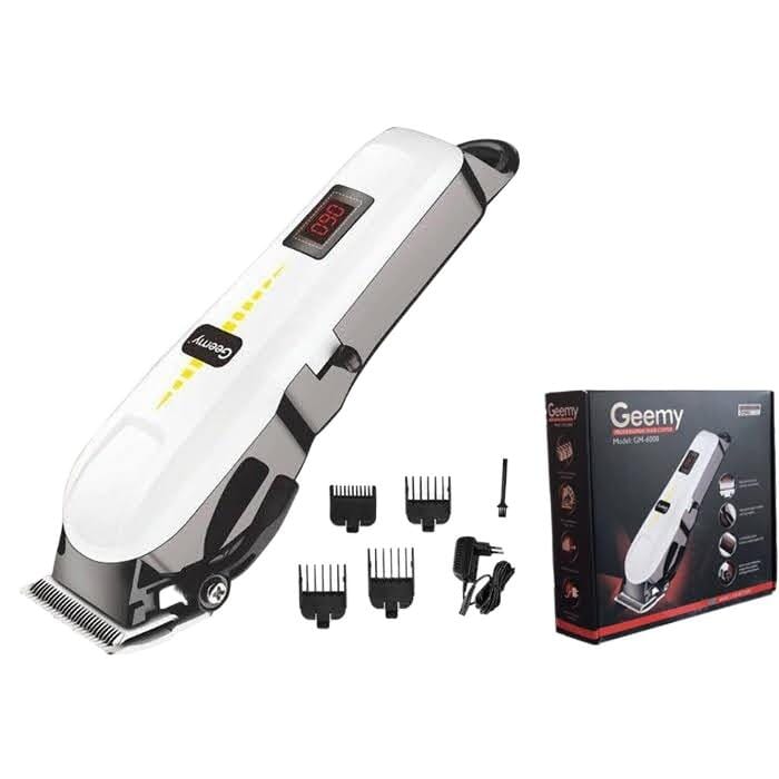 Geemy GM-6008 Profesionalna bezicna masinica za sisanje kose i brade sa displejom