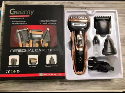 Geemy GM-595 3-u-1 Trimer za kosu, bradu i nos