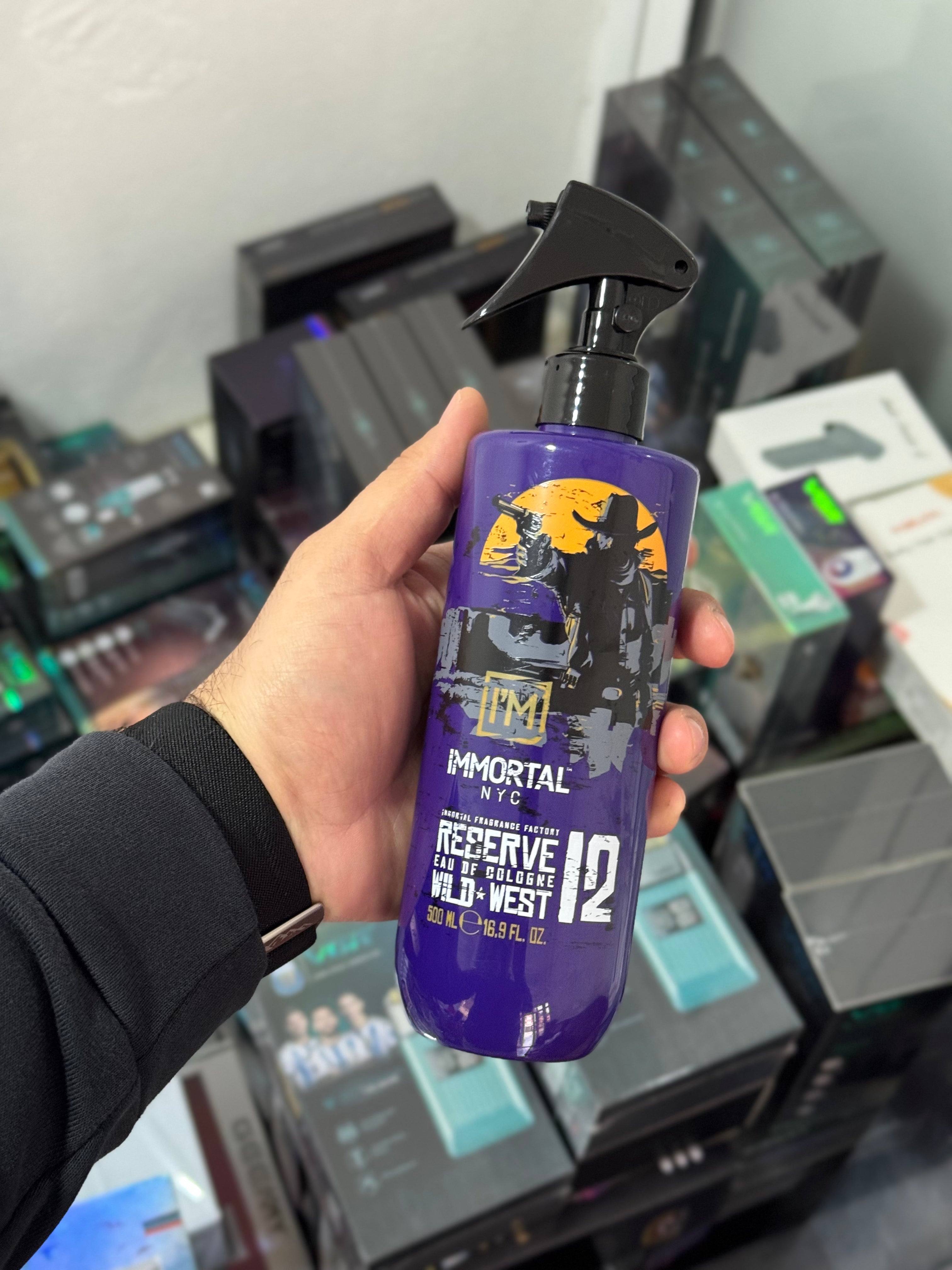 Immortal NYC Reserve 12 Wild West Eau De Cologne, muška kolonjska voda i losion nakon brijanja