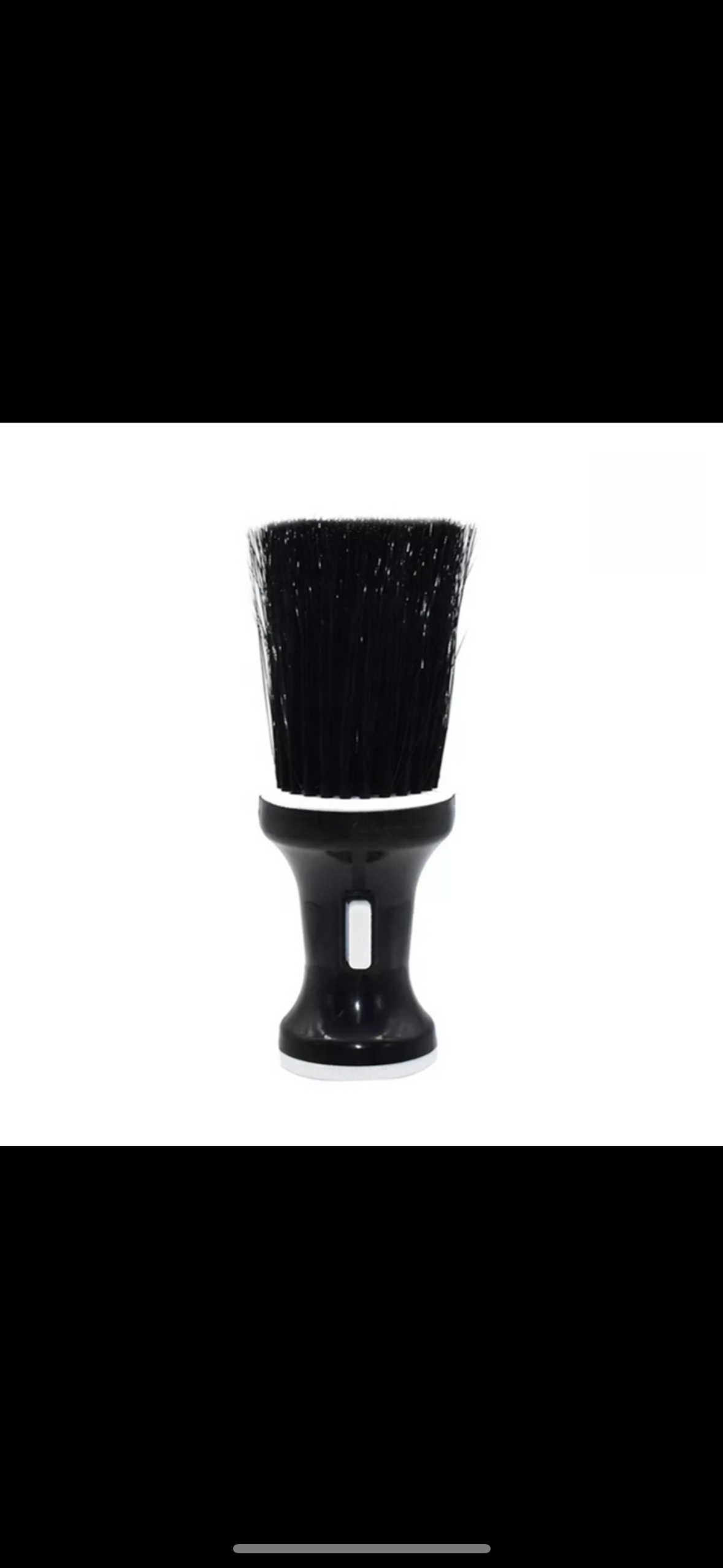 Četka pajalica za dlake Wanda Puder – Crna