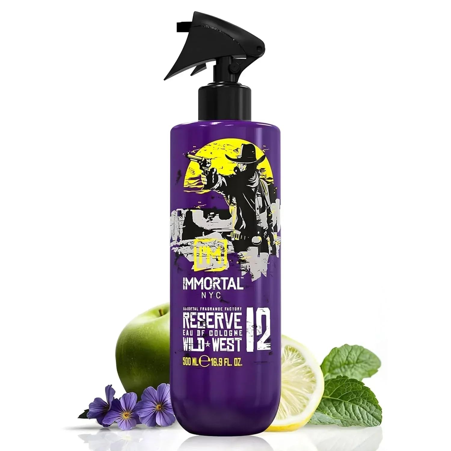 Immortal NYC Reserve 12 Wild West Eau De Cologne, muška kolonjska voda i losion nakon brijanja