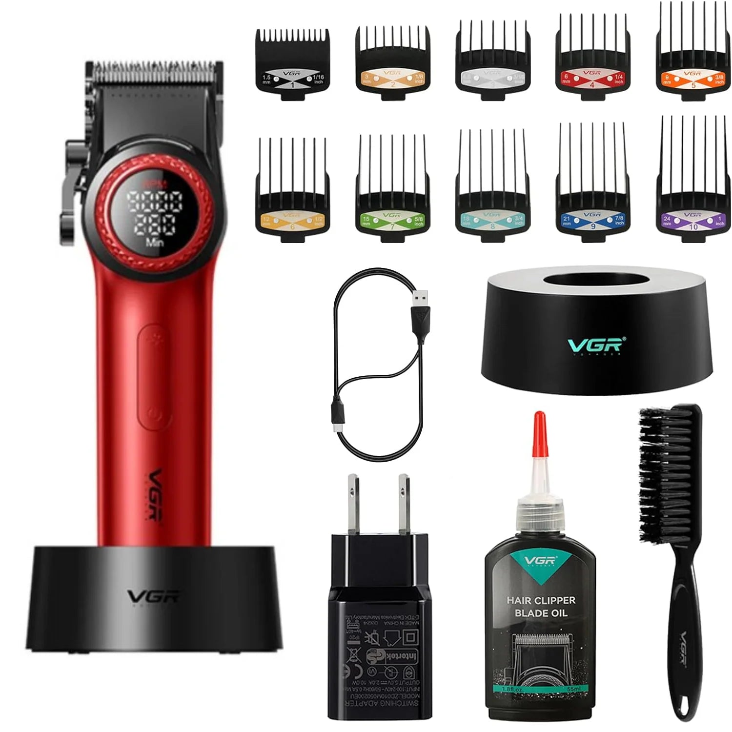 VGR V-001 Profesionalna bežična mašinica za kosu